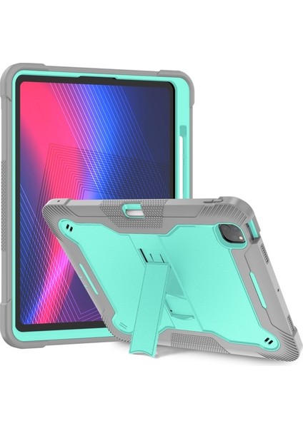 iPad Pro 13 2024 Silikon + Pc Tablet Kılıfı (Yurt Dışından)