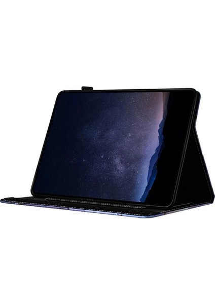Samsung Galaxy Tab A9 Otomatik Uyku / Uyandırma Özellikli Deri Stand Koruyucu Kapak (Yurt Dışından) indirimleri