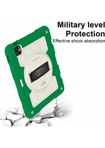 iPad Pro 11 2024 Stand Kılıf Pc+Tpu Omuz Askılı Tablet Kılıfı (Yurt Dışından) indirimleri