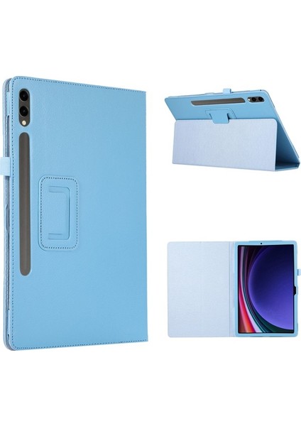 Samsung Galaxy Tab S9+ Deri Kılıf Iki Katlı Stand Tablet Koruyucu Kapak (Yurt Dışından) indirimleri