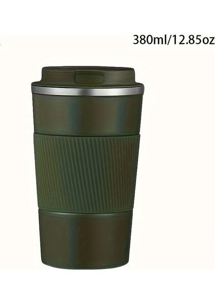 Tcherchı Çift Katmanlı Paslanmaz Çelik Vakum Yalıtımlı Bardak, Açık Kamp, Seyahat, Spor, Fitness Için Uygun 380ML Taşınabilir Bardak (Yurt Dışından)