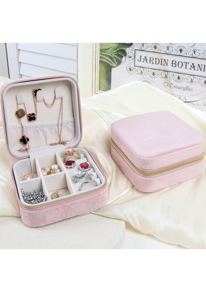 Kolye Yüzük Küpe Mücevher Saklama Kutusu (Yurt Dışından)