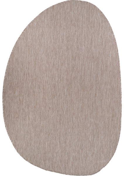 Tema 9040 Bej Sisal Hasır Iç Dış Mekan Kilim Dekoratif Bahçe Balkon Salon Halısı