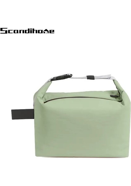 Taşınabilir Öğle Çantası Kadın Yalıtımlı Termal Öğle Yemeği Kutusu Soğutucu Çanta Gıda Çantası Taşıyıcı Ofis Okulu Seyahat Piknik Renk: Lightgreen (Yurt Dışından)