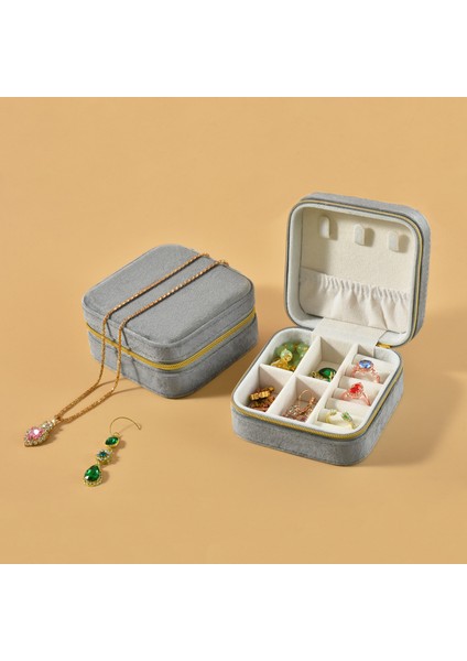 Kolye Yüzük Küpe Mücevher Saklama Kutusu (Yurt Dışından)