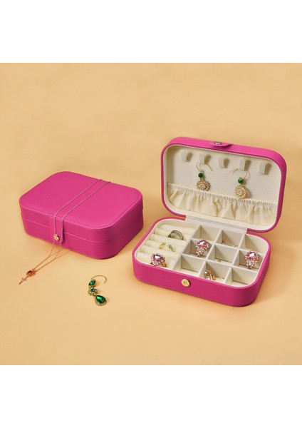 Kolye Yüzük Küpe Mücevher Saklama Kutusu (Yurt Dışından)