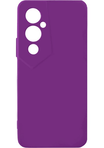 Tecno Pova 4 Pro Kılıf Crcr Biye Silikon-Mor