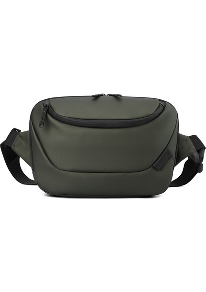 Yeni Sıçramaya Dalı Büyük Kapasiteli Göğüs Çantası Banliyö Eğlence Crossbody Omuz Çantası Erkek Bel Çantası (Yurt Dışından)