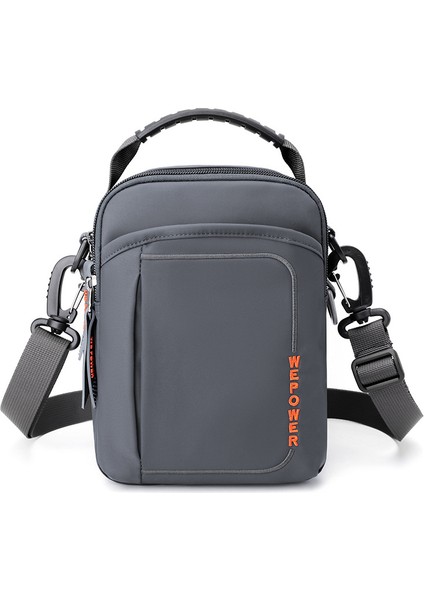 Yeni Erkek Omuz Çantası Açık Crossbody Çanta Çok Fonksiyonlu Çift Kullanımlı Aşınma Kemer Çantası Seyahat Küçük Çanta Cep Telefonu Bel Çantası (Yurt Dışından)