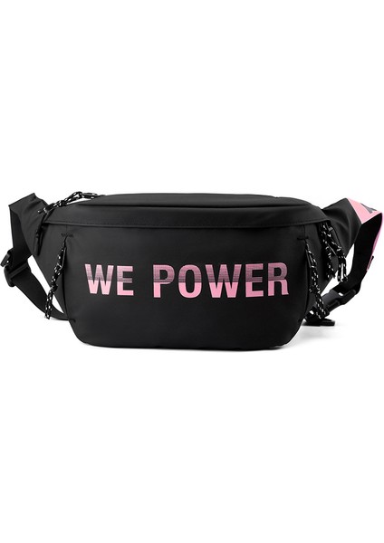 Yeni Fonksiyonel Gelgit Serin Göğüs Çantası Büyük Kapasiteli Gelgit Omuz Crossbody Çanta Binicilik Fonksiyonel Çanta (Yurt Dışından)