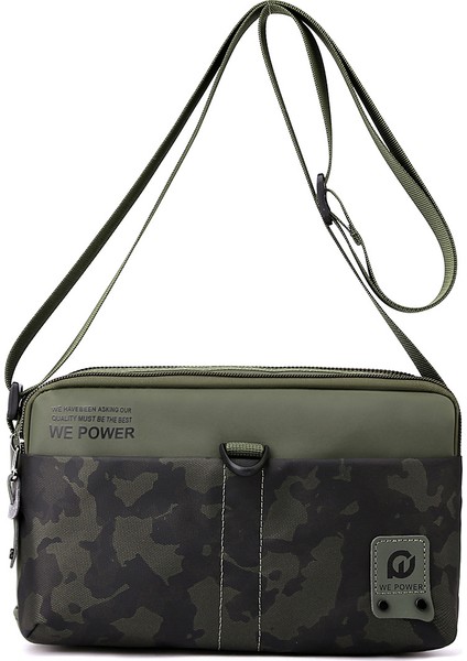 Yeni Oxford Kumaş Erkek Çantası Rahat Omuz Crossbody Çanta Eğlence Spor Açık Küçük Çanta (Yurt Dışından)