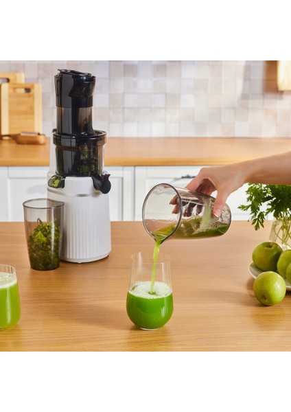 Fresh Press Slow Juicer Yavaş Sıkım Katı Meyve Sıkacağı Cream modelleri