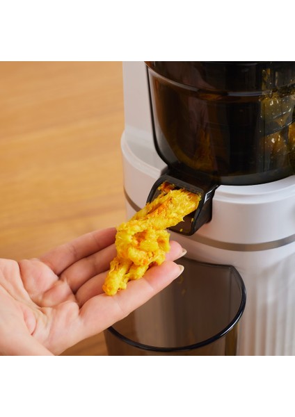 Fresh Press Slow Juicer Yavaş Sıkım Katı Meyve Sıkacağı Cream
