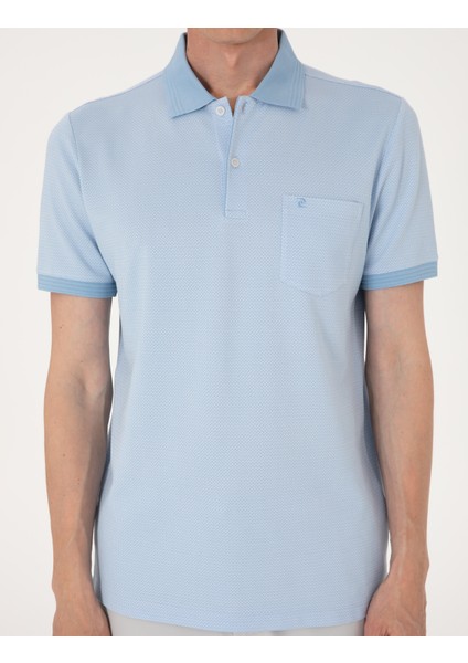 Erkek Açık Mavi Regular Fit Tişört 50306862-VR003