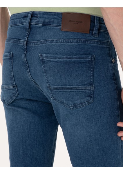 Erkek Mavi Slim Fit Jean Pantolon 50309069-VR036