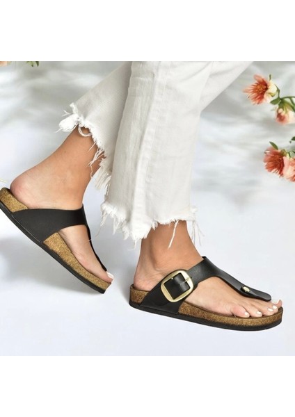 Gema Kadın Parmak Arası Siyah Terlik Yeni Sezon fiyatları