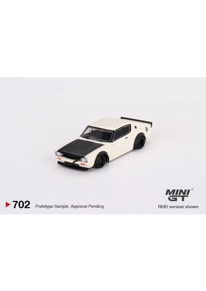 Mını Gt: 1/64 Nissan Skyline Kenmeri Liberty Walk White