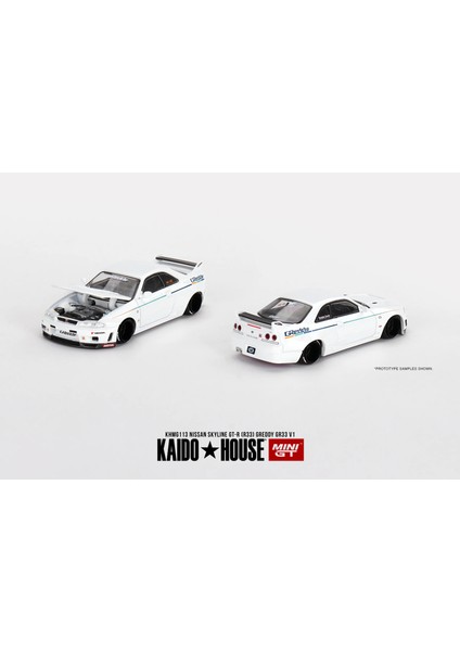 1/64 Nissan Skyline Gt-R (R33) Greddy GR33 V1