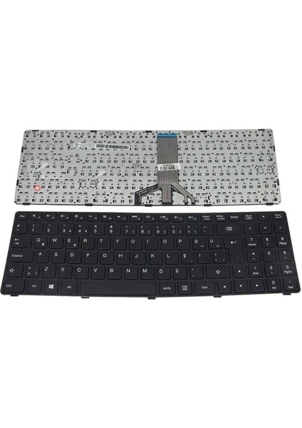 Lenovo Uyumlu B50-50 80S20029TX, B50-50 Type 80S2 Notebook Klavye Siyah