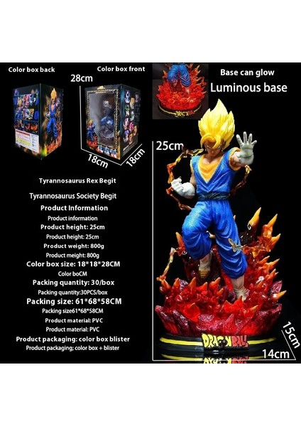 Yedi Dragon Ball Oyun Akını El Yapımı Model Süsler Heykel Hediye (Yurt Dışından)