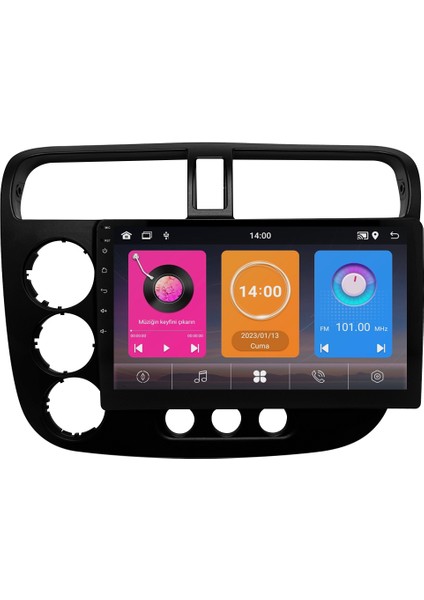 Honda Civic Vtec 2 Android Multimedya Sistemi CRV-4792XAA