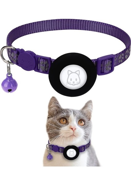 Yansıtıcı Aırtag Kedi Tasması Küçük Evcil Hayvanlar Için Aırtag Tutucu (Yurt Dışından)