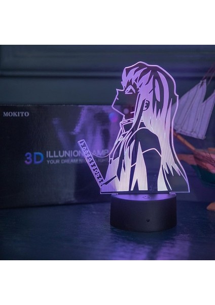 Kız Erkek Kimetsu Muichiro Le Için 3D Gece Işıkları (Yurt Dışından) fiyatları
