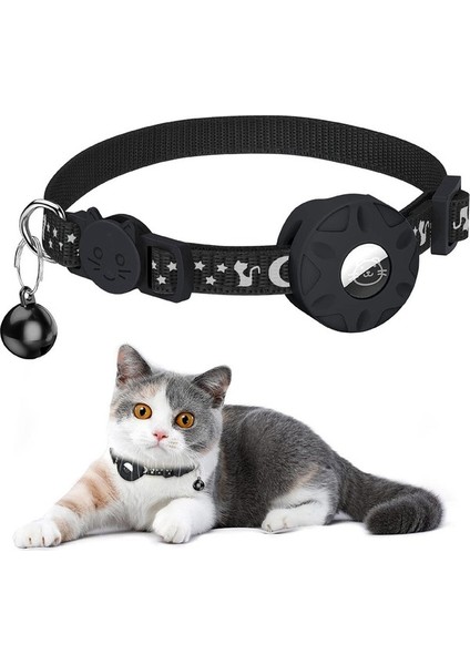 Yansıtıcı Aırtag Kedi Tasması Küçük Evcil Hayvanlar Için Aırtag Tutucu (Yurt Dışından)