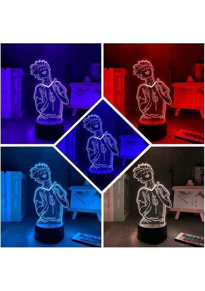 Tendou Satori 3D LED Lamba Anime Gece Lambası 7/16 (Yurt Dışından) fırsatları