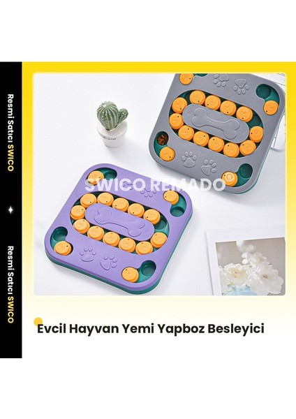 Köpek Yapboz Oyuncakları Küçük Evcil Hayvanlar Için Yavaş Besleyici (Yurt Dışından) fiyatları