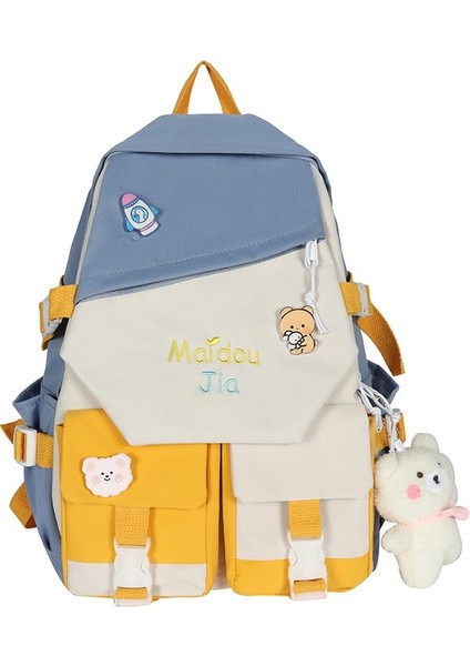 Erkek/ Kız Öğrenciler Için Oxford Bez Okul Çantası (Yurt Dışından)