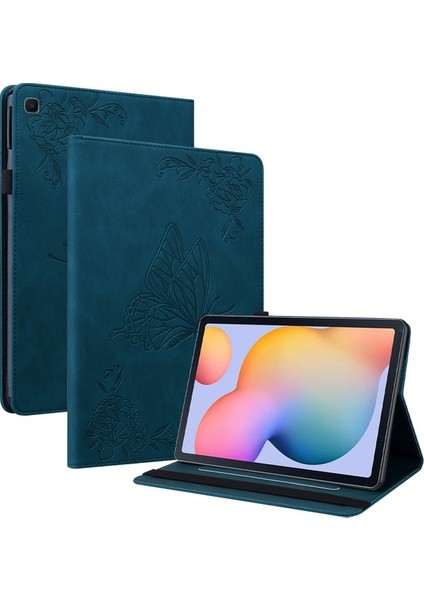 Galaxy Tab S6 Için Tablet Kılıfı - Mavi (Yurt Dışından)