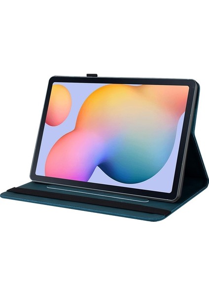 Galaxy Tab S6 Için Tablet Kılıfı - Mavi (Yurt Dışından)