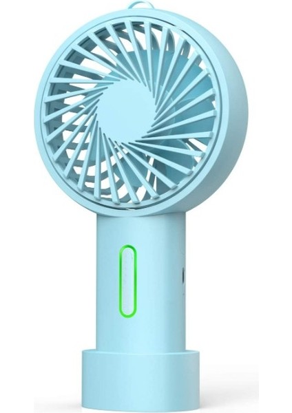 El Fanı, Mini El Fanı Kişisel Taşınabilir Fan 3 Hız Ayarlanabilir Açı Çıkarılabilir Taban Ipi USB Şarjlı Pembe (Yurt Dışından)
