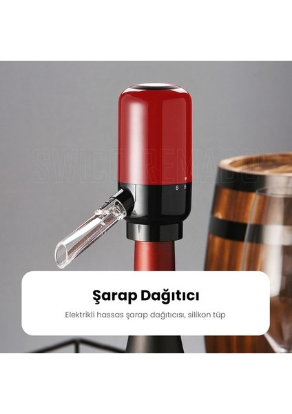 52X105X121MM Elektrikli Şarap Dispenseri - Siyah (Yurt Dışından) modelleri