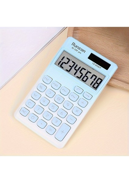 Güneş Enerjili 12 Haneli Taşınabilir Hesap Makinesi (Yurt Dışından) fiyatları