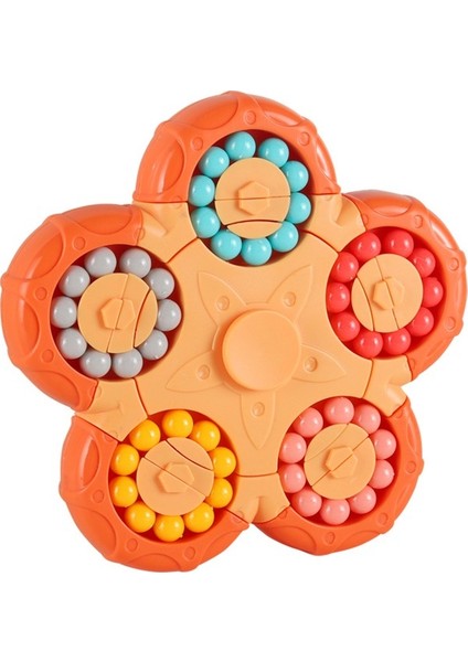 On Taraflı Dönen, Birlikte Çalışabilen Sihirli Fasulye Oyuncağı Rubik Küpü (Yurt Dışından)
