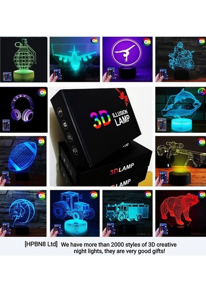 3D Basketbol Gece Lambası USB Güç Uzaktan Kumanda (Yurt Dışından) fırsatları