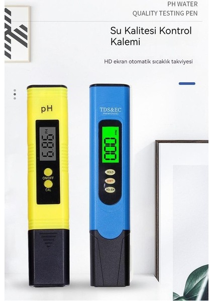 Ph Metre, 0.01 Yüksek Çözünürlük, 3'ü 1 Arada Tds + Ec Termometre, Içme Suyu, Akvaryum, Yüzme Havuzu, Spa Için Su Test Cihazı (Yurt Dışından) fiyatları