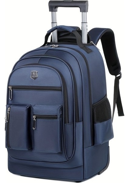 Çok Yönlü Tekerlekli Sırt Çantası Pürüzsüz Kayan Tekerleklerle Geniş ve Dayanıklı (Yurt Dışından)