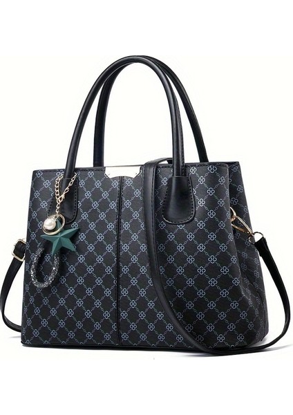 Tcherchı Trendy Timsah Baskılı Tote Çantası (Yurt Dışından)