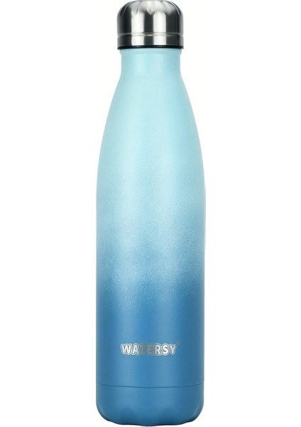 500ML Çift Duvarlı Paslanmaz Çelik Metal Su Şişesi (Yurt Dışından)