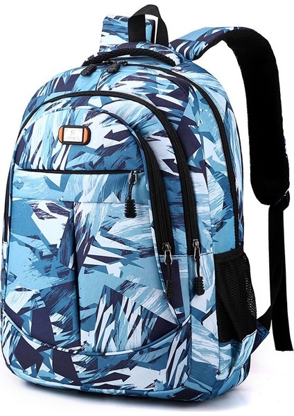 Öğrenciler ve Gezginler Için Hafif ve Büyük Kapasiteli Sırt Çantası Kırmızı (Yurt Dışından)