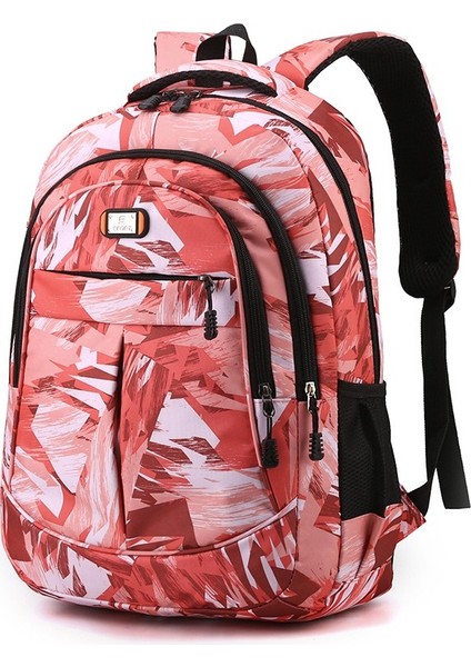Öğrenciler ve Gezginler Için Hafif ve Büyük Kapasiteli Sırt Çantası Kırmızı (Yurt Dışından) fiyatları