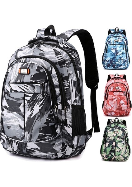 Öğrenciler ve Gezginler Için Hafif ve Büyük Kapasiteli Sırt Çantası Kırmızı (Yurt Dışından) modelleri