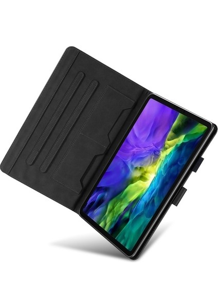 iPad Pro 11 2020 Stand Kart Kartı Tutucu Karikatür Hayvan Desen Deri Kapağı (Yurt Dışından) fiyatları