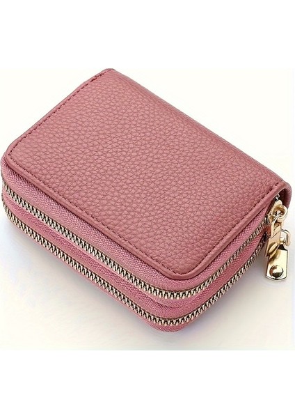 Kadın Mini Çift Fermuarlı Cüzdan (Yurt Dışından) fiyatları
