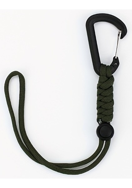 28CM Karabinalı ve Çoklu Renk Seçenekli Kordon Yeşil (Yurt Dışından)