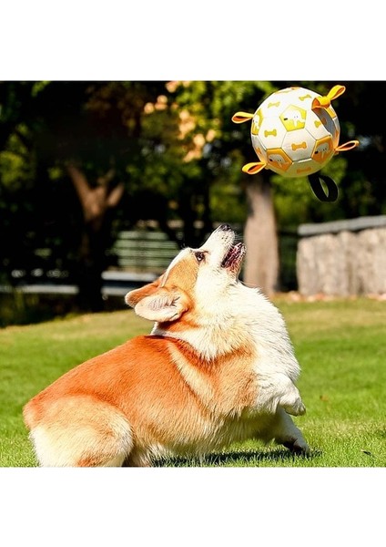 Pet Oyuncak Top Köpek Diş Gıcırdatma Dayanıklı Isırma Ses Şişme Futbol (Yurt Dışından) fırsatları