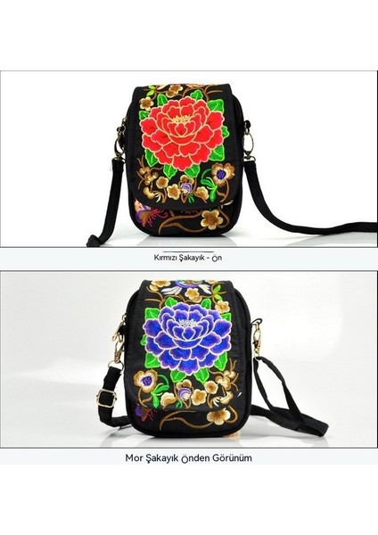 Crossbody Küçük Çanta Çevirmeli Para Cep Telefonu Çantası (Yurt Dışından) indirimleri